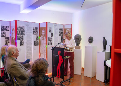 Drs. Linda Kohn (Inhaberin des Internationaal Literatuur Bureau, Amsterdam)