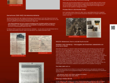 Tafel 5 – Leipzig – Hamburg – Bremerhaven: Lektor, Vertreter, Buchhändler, Journalist, Herausgeber, Verleger